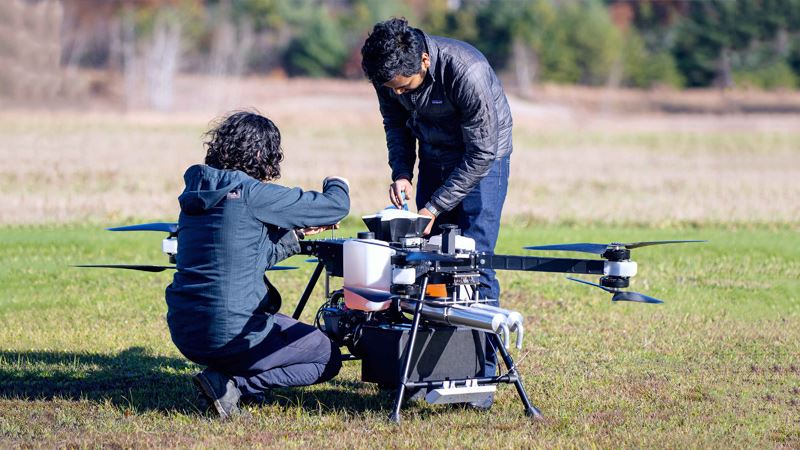 Hyundai onderzoekt samen met Top Flight de mogelijkheden voor zakelijk gebruik van drones.