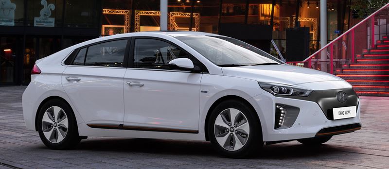 De 100 % elektrische Hyundai IONIQ Electric is snel leverbaar.
