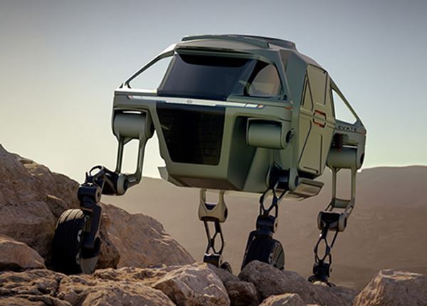 Hyundai Walking Car Concept is toekomst van hulpverlening