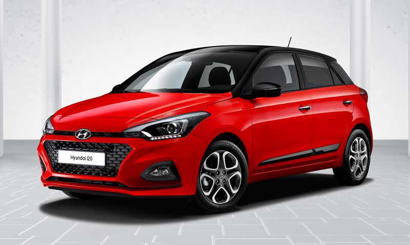 De Hyundai i20 met 1.0 T-GDI-turbobenzinemotor.