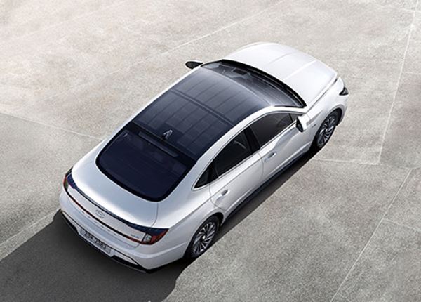 Hyundai Sonata: ons eerste hybride-model op zonne-energie