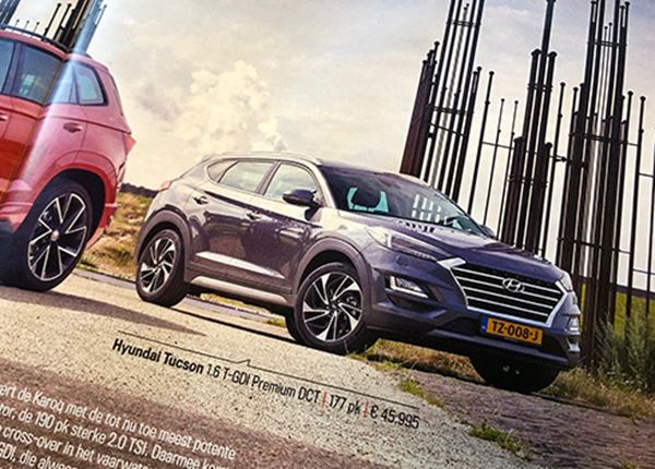 Hyundai Tucson verslaat Skoda Karoq in Dubbeltest Autoweek