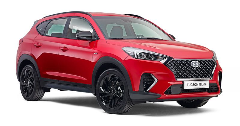De Hyundai Tucson N Line.