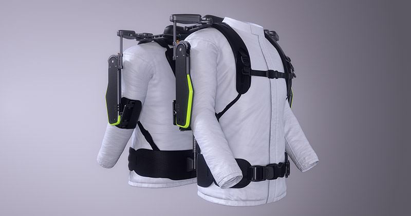Een accu heeft het exoskelet van Hyundai niet nodig. Daardoor is het lichter dan soortgelijke producten van concurrenten.
