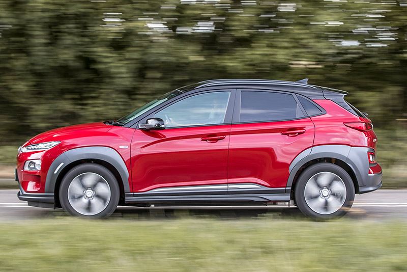 De Hyundai KONA Electric.