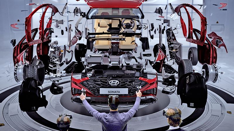 De ontwikkelingstijd van nieuwe Hyundai-modellen wordt 20 procent korter door de toepassing van virtual reality.
