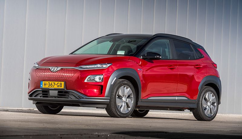 De verbeterde Hyundai KONA Electric.