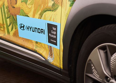 Hyundai brengt schilderijen Van Gogh bij jou thuis