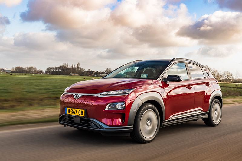 De volledig elektrische Hyundai KONA Electric, nu met 4.000 euro subsidie voor particulieren.