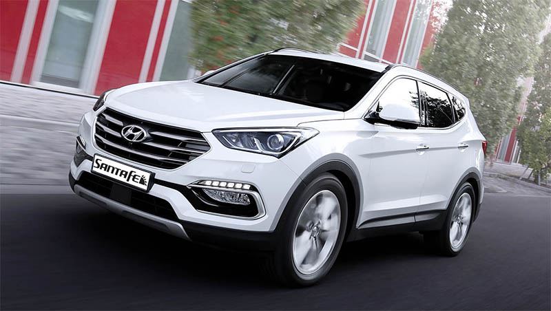 Derde generatie Hyundai Santa Fe.