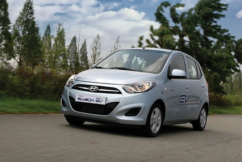 De Hyundai BlueOn.