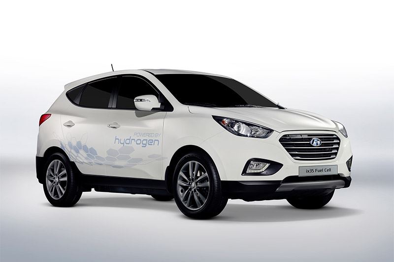 De Hyundai ix35 Fuel Cell.