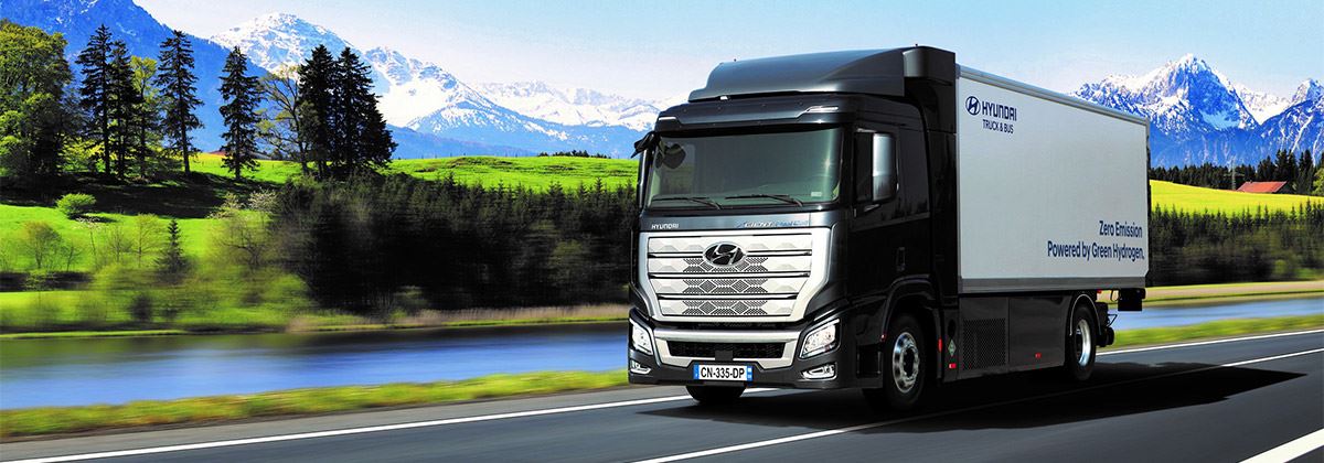 Het is Hyundai menens met trucks op waterstof