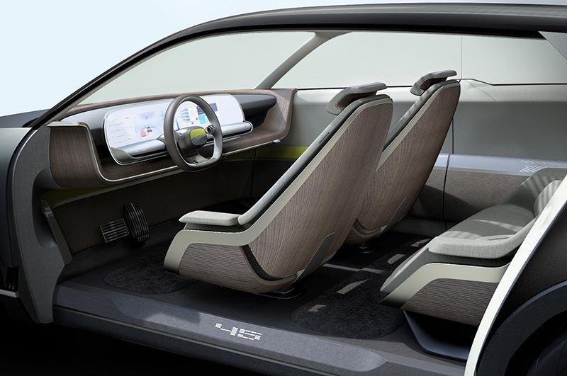 De Hyundai 45 Concept biedt de inzittenden een comfortabele omgeving.