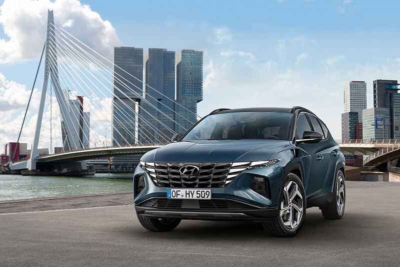 De nieuwe Tucson is de eerste SUV van Hyundai die is ontworpen volgens de spraakmakende designfilosofie Sensuous Sportiness.