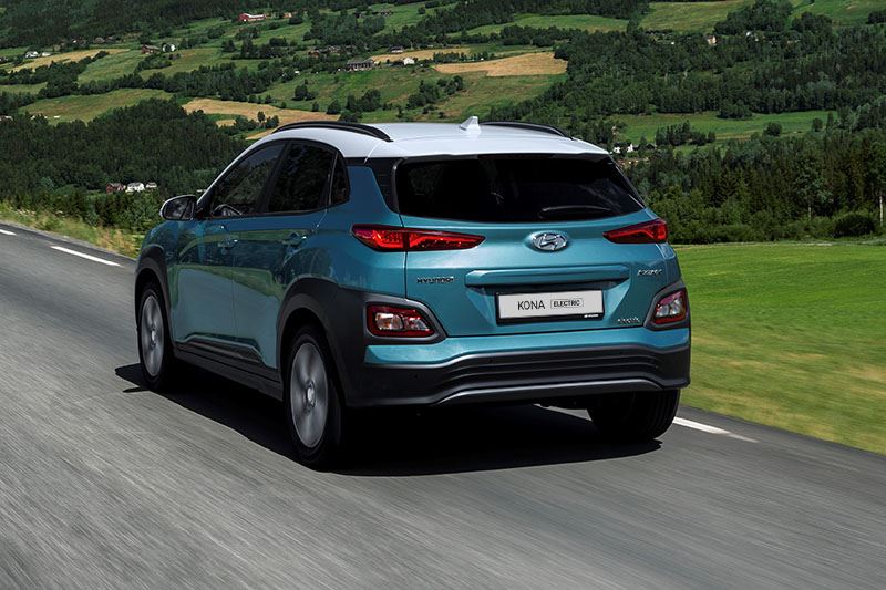 De KONA Electric biedt keuze uit twee verschillende batterijpakketten: 64 kWh en 39 kWh.