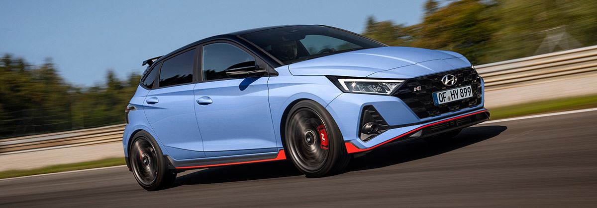 De gloednieuwe sportauto i20 N: kijk en geniet
