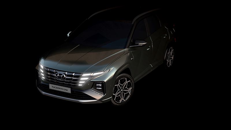Nieuwe Hyundai Tucson N Line.