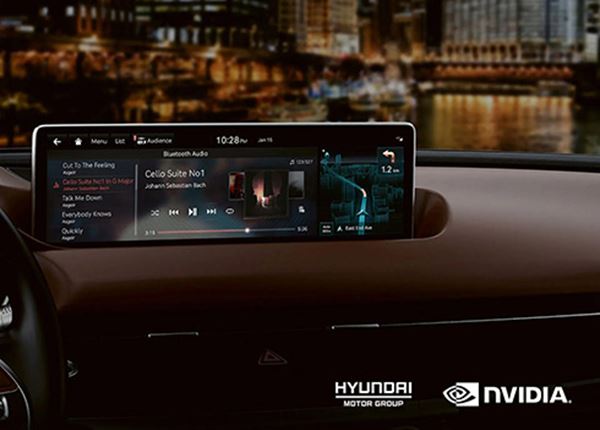 Hyundai rust modellen uit met NVIDIA DRIVE